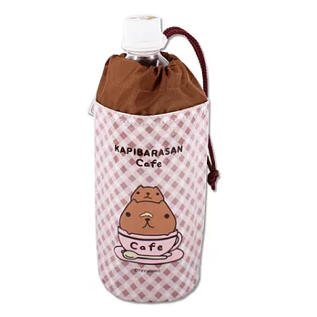 Kapibarasan 水豚君咖啡舖系列保溫水瓶袋