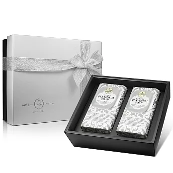 Nesti Dante 義大利手工皂-鉑金菁萃皂禮盒(250g×2入)-送品牌紙袋