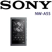 SONY NW-A55 高解析音質 高質多彩 隨身MP3 公司貨保固18個月 5色系可選擇 石曜黑