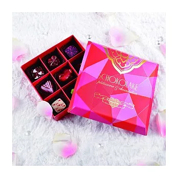 【巧克力雲莊】法式甜心繽紛禮盒9入-限量純手工含餡巧克力