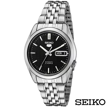 SEIKO精工 神鬼交鋒夜光5號自動上鍊機械腕錶 SNK361K1