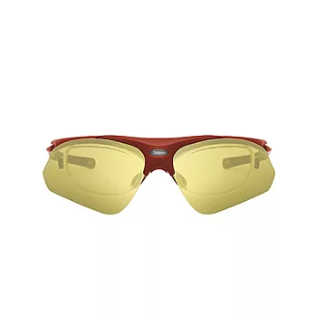『專業運動』Siraya 運動太陽眼鏡-戶外腳踏、戶外跑步、登山系列 (黃色鏡片) 抗UV 戶外 德國蔡司 DELTA亮紅配黑