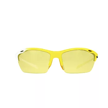 『專業運動』Siraya ALPHA 德國蔡司 抗UV 運動太陽眼鏡-腳踏車、跑步、登山系列 (黃色鏡片) 黃拼白