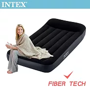 【INTEX】舒適單人加大充氣床(FIBER TECH)-寬99cm(64141)