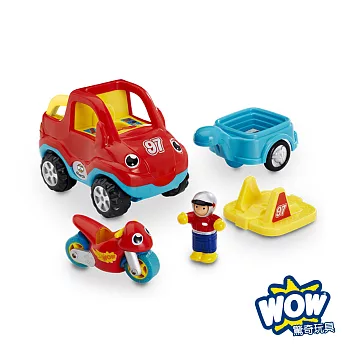 英國 WOW Toys 驚奇玩具 - 馬可的摩托車隊