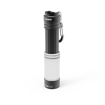 美國NEBO-PopLite迷你LED手電筒(黑灰紅三色選擇)黑色