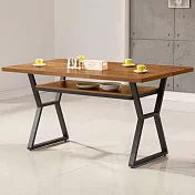 《Homelike》愛琳娜工業風4尺餐桌