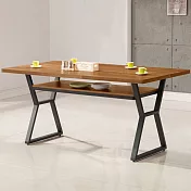 《Homelike》愛琳娜工業風5尺餐桌
