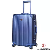 ALAIN DELON 亞蘭德倫 24吋流線雅仕系列行李箱 (藍)24吋