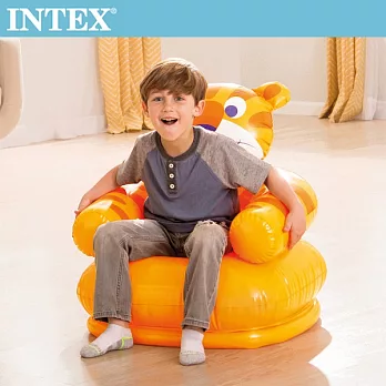 【INTEX】可愛動物兒童充氣椅-老虎(68556)