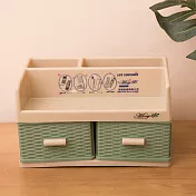 《將將好》藤木102收納盒 收納組 置物盒綠色