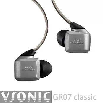 VSONIC GR07 classic 耳道式耳機 - 銀