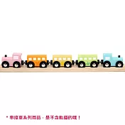 【Mentari 木製玩具】歡樂繽紛列車
