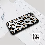 INJOYmall for iPhone 7+ / 8+ 狂野時尚豹紋 耐撞擊邊框手機殼 黑邊款