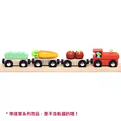 【Mentari 木製玩具】新鮮蔬果列車