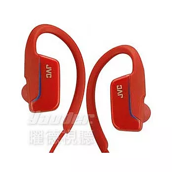 JVC HA-EC600BT 藍芽無線 耳掛式耳機 防汗防濺水IPX5- 紅色