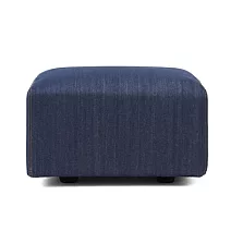 [MUJI無印良品]組合沙發/沙發凳用套/小/棉丹寧/藍色