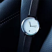 HYGGE｜日本低調率性真皮腕錶不銹鋼銀、黑色皮錶帶