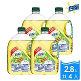 <箱購>白蘭 動力配方洗碗精(2.8kgx4瓶)-檸檬