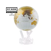【賽先生科學工廠】MOVA光能地球儀4.5吋-白金