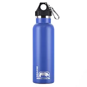 犀牛RHINO Vacuum Bottle雙層不鏽鋼保溫水壺600ml-四色可選莓藍