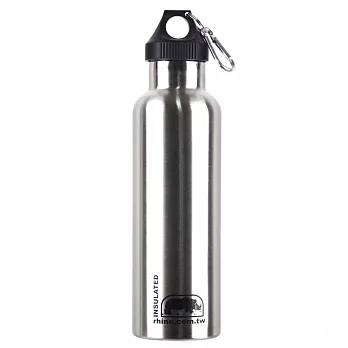 犀牛RHINO Vacuum Bottle雙層不鏽鋼保溫水壺750ml-四色可選原色