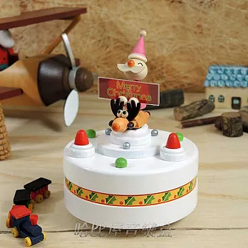 聖誕奶油蛋糕音樂盒