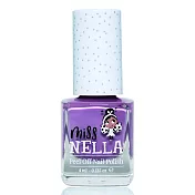 英國 【Miss NELLA】 兒童水性可撕式安全指甲油-泡泡糖紫 MN02 (4ml)