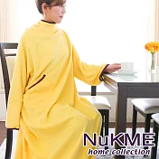 棉花田【NuKME】時尚多功能創意袖毯-黃色