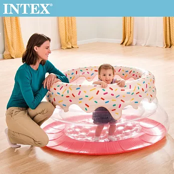 【INTEX】甜甜圈造型跳跳床/球池/遊戲床(48476)