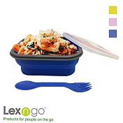 Lexngo可折疊義大利麵盒-藍