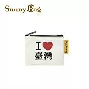 Sunny Bag - I LOVE 台灣 - 零錢包