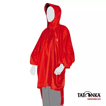 【德國TATONKA】Poncho雨衣  XS紅