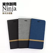 【東京御用Ninja】Xiaomi小米 MIX 3 (6.39吋)復古懷舊牛仔布紋保護皮套質感藍
