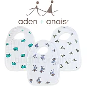 美國Aden+Anais 圍兜兜(3入裝) 叢林動物7102 叢林動物