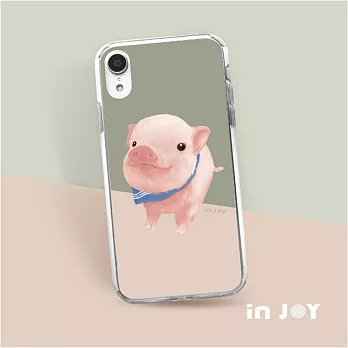 INJOYmall for iPhone 6+ 波波迷你豬透明防摔手機殼 保護殼