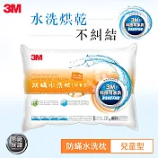 3M 新一代防蹣水洗枕兒童型(附純棉枕套) WZ300