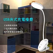 USB夾式充電/插電兩用檯燈(YG-T101)