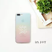 INJOYmall for iPhone XS 幸福微笑霧面手機殼 保護殼
