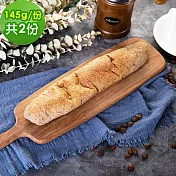 i3微澱粉-低糖好纖手工軟法麵包145gx2條(271控糖配方 麵包 營養師)