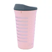 美國GoSili鉑金矽膠❚16oz❚TOGO咖啡隨行杯(銀河粉) (環保吸管 矽膠吸管 總代理公司貨)