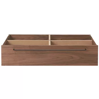 [MUJI無印良品]胡桃木組合床台用/床下盒/8A
