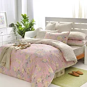 英國Abelia 雙人純棉四件式被套床包組-六款_甜粉浪漫