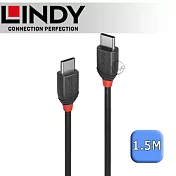 LINDY 林帝 Black USB 3.1 Gen 2 Type-C 公 to 公傳輸線 1.5m (36907)