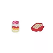 Snatch X 日日野餐 三明治野餐盒+水果沙拉梅森罐耳環 / [PIKNIK] Meal box & Salad Earrings
