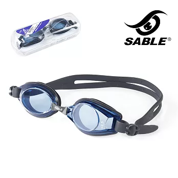【黑貂SABLE】舒適運動泳鏡超值組合(鏡架+鏡片)550度