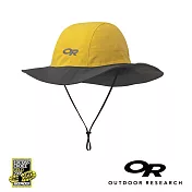 【美國Outdoor Research】經典款防水透氣防曬可折疊遮陽帽-黃色XL
