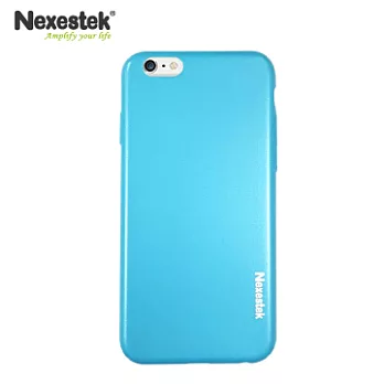 Nexestek iPhone 6 / 6S 全包覆炫彩漆藍手機保護殼(公仔款)