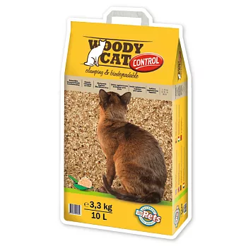 【WOODY CAT】伍德凝結木屑貓砂(10LX2包 )