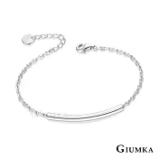 GIUMKA 情侶手鍊 925純銀 一生情緣 單個價格 MHS08025 寬版